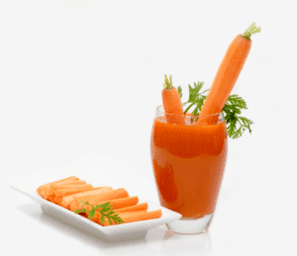 Sárgarépalé az erekció javítására